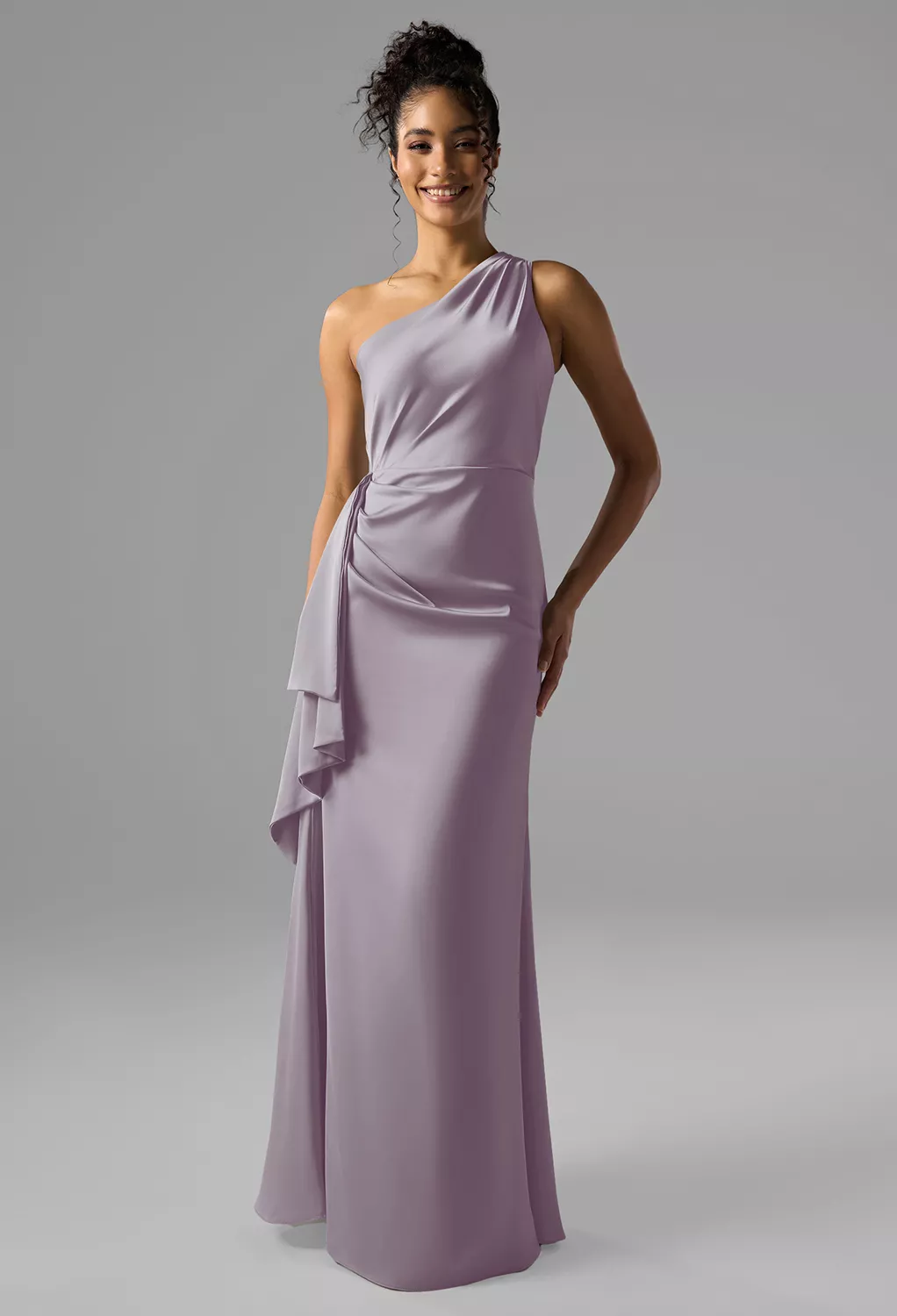 AW Leighton Purple Haze  Long Bridesmaid Dresses